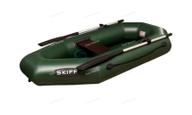 Лодка надувная гребная Skiff-205 зелёный