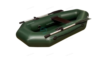 Лодка надувная гребная Skiff-205 зелёный