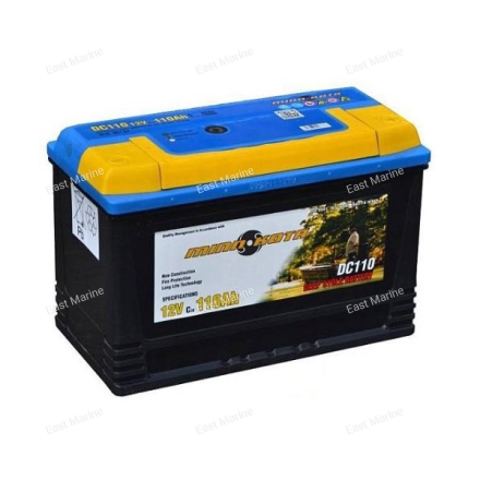 Аккумулятор MinnKota MK-SCS110, глубокой разрядки, 110а/ч (DC110)