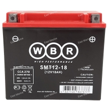Аккумулятор WBR 175*85*155 SMT12-18 (полярность обратная)