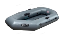 Лодка надувная гребная Skiff-205 серый