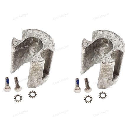 Аноды гидроцилиндров Mercruiser Bravo, с крепежом, алюминиевые