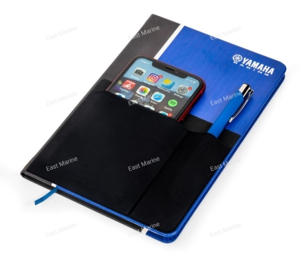 Блокнот с карманом, синий N21-JE000-B4