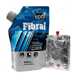 Шпатлевка со стекловолокном Fibral 0,44 л.            
