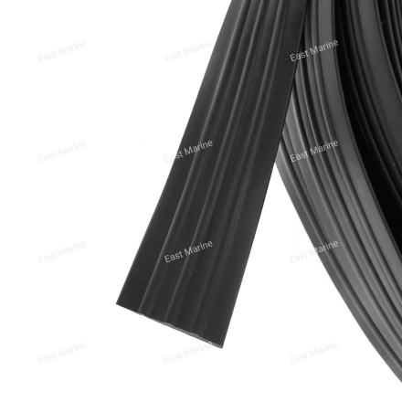 Лента ПВХ, дублирующая 45 мм чёрная                  100-107