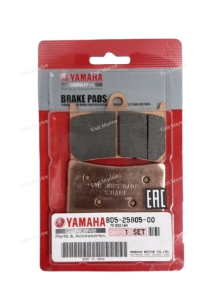 Колодки тормозные передние MXT850 BD5-25805-00