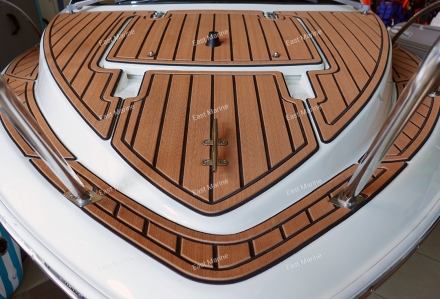 Палубное покрытие Eva-Teak корич/черное (верхняя часть корпуса) - Бриз-18HT 