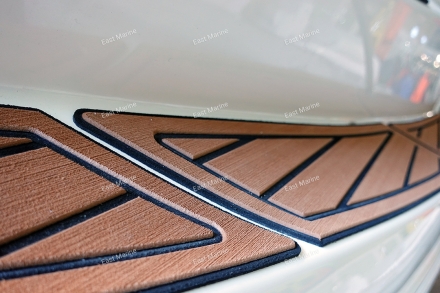 Палубное покрытие Eva-Teak корич/черное (верхняя часть корпуса) - Бриз-18HT 