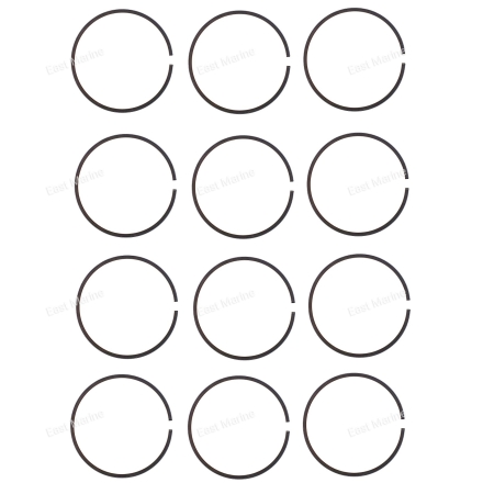 Кольца поршневые, к-т, Tohatsu 120-140  3C7-87124-0