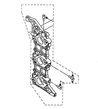 Коллектор впуска Tohatsu 40D, 50D