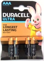 Батарейки Duracell LR03 к-т4 ULTRA POWER 1/20