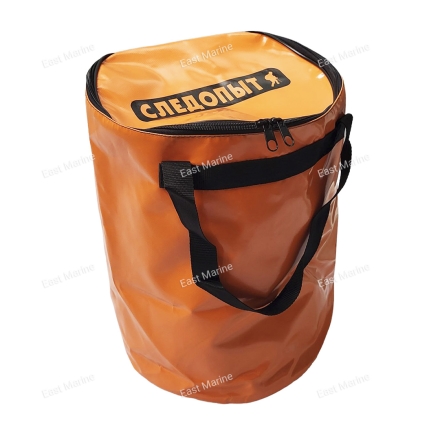 Ведро с крышкой складное из ПВХ СЛЕДОПЫТ 40х40х40см PF-FB-04