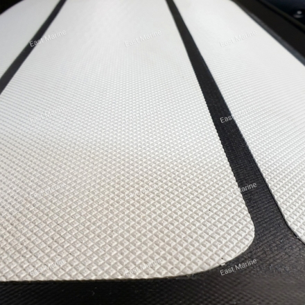 Лодка надувная моторная многоцелевая из ПВХ морского класса Badger HEAVY DUTY  HD390 чёрный 3,9м