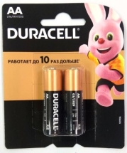 Батарейки Duracell LR6 к-т2 BASIC 1/12/48