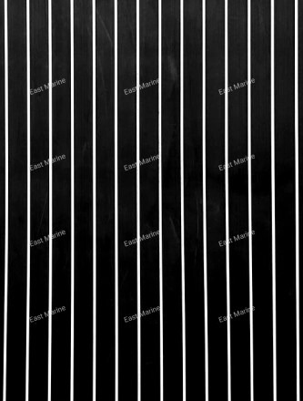 Палубное покрытие Eva-Teak чёрно-белый (лист) 1200*2400