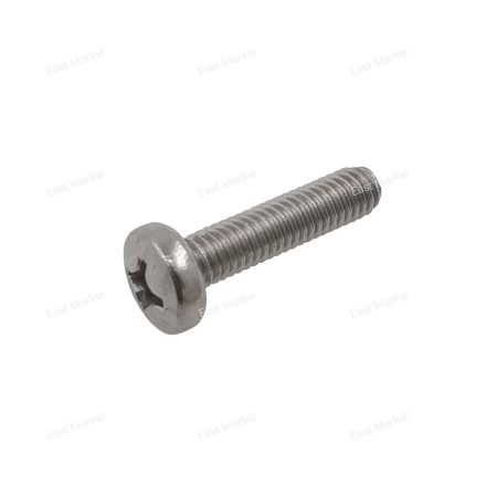 Винт с полукруглой головкой крестообразным шлицем М6х25