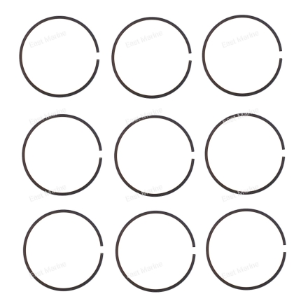 Кольца поршневые, к-т, + 0.50 мм Tohatsu 70-90    3B7-87124-1