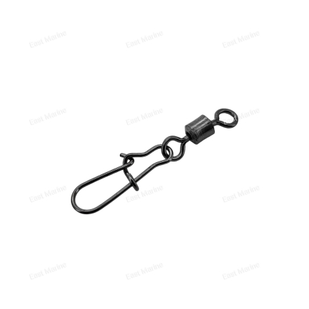 Карабин с вертлюгом Namazu ROLLING SWIVEL WITH NICE SNAP №2 тест:65кг уп. 10шт