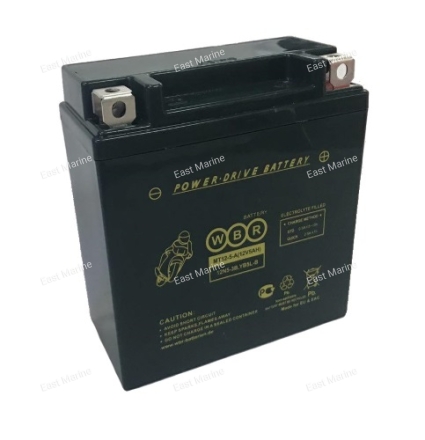 Аккумулятор WBR 119*59*130, MT12-5A (полярность обратная) YBR125