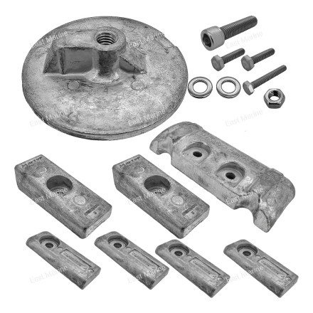 Аноды, к-т, алюминиевые,  Mercury Verado 6 cyl.  VERADO6KITA