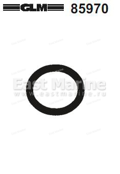 Сальник коленвала, кормовой, обратного вращения, GM 4.3, 5.0, 5.7 L (с 86 года)