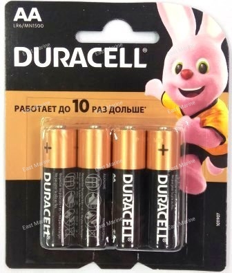 Батарейки Duracell LR6 к-т4 BASIC 1/10