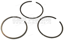 Кольца поршневые, + 0.015, Mercury 2-3 цил,  L4, L6: 35-75