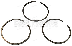 Кольца поршневые, + 0.015, Mercury 2-3 цил,  L4, L6: 35-75