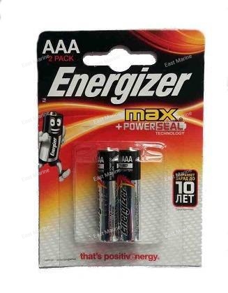 Батарейка ENERGIZER MAX E92 BP2 RU