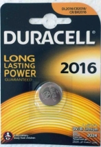 Батарейки Duracell DL 2016 display/10