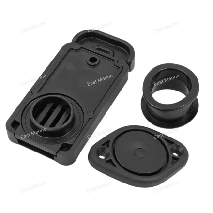 Клапан сливной шиберный (18 мм), цвет чёрный       100-119