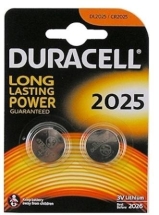 Батарейки Duracell DL 2025 display к-т2 1/10/100