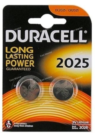 Батарейки Duracell DL 2025 display к-т2 1/10/100