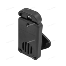 Клапан сливной шиберный (21 мм), цвет чёрный   100-123