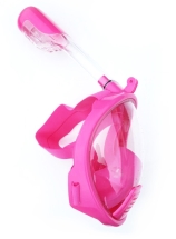 Маска с трубкой детская FREE BREATH, розовая, размер XS SF70585-P