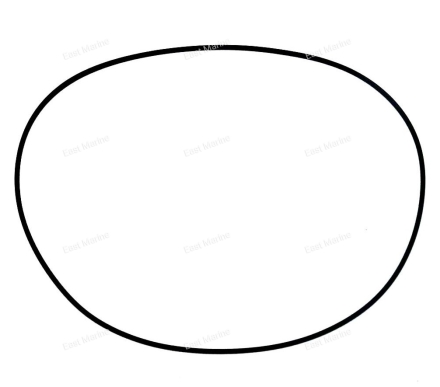 Прокладки крышки маховика Sea-Doo 580-800, 008-588