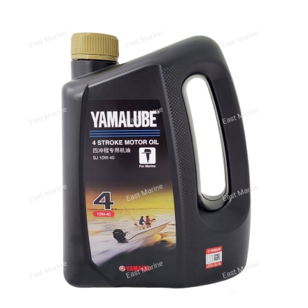 Масло Yamalube 4 SAE 10W-40 API SJ Marine Mineral Oil (4л) 90790BC422
