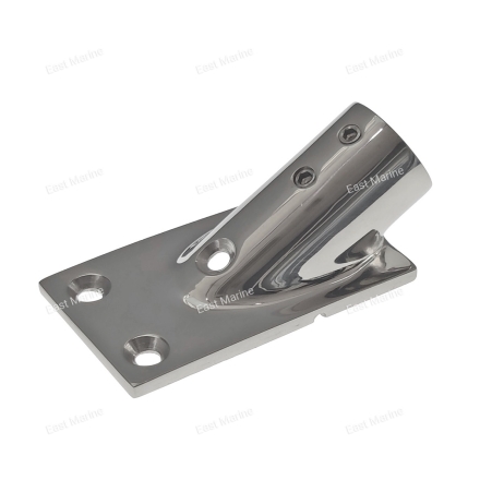 Крепление леерное прямоуг. 30гр. D071201