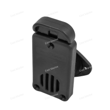 Клапан сливной шиберный (35 мм), цвет чёрный    100-124