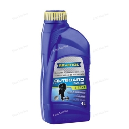 Масло для лодочных моторов RAVENOL Outboardoel 4T SAE 10W-40 (1 л)