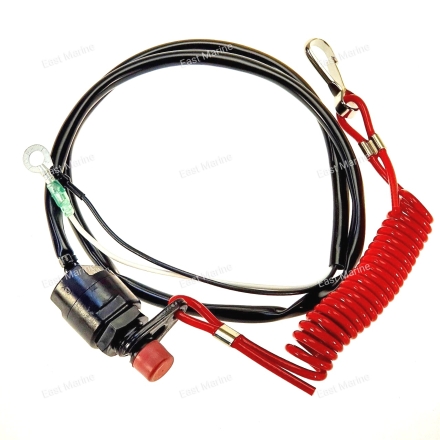 Кнопка остановки двигателя (румпеля)    6K5-82575-03