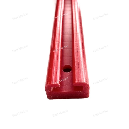 Накладка (склиз) на полоз, красная (SRViper M-TX 162) SMA-8KG92-00-RD