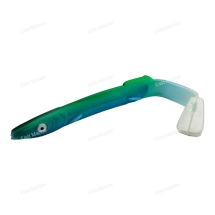 Виброхвост Tapole B115LBG 11,5см зелёный/голубой (OF-B115LBG)