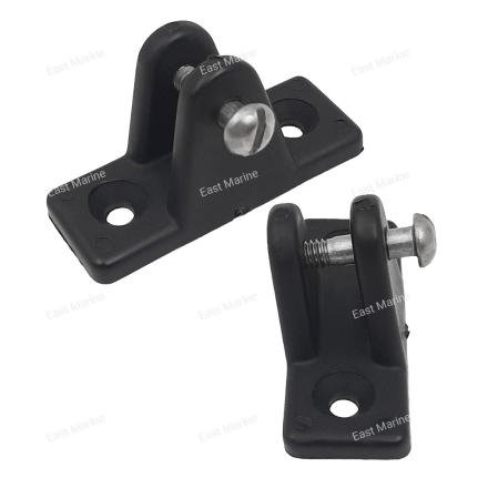 Крепление каркаса тента, наклонные черные    MH504ABK