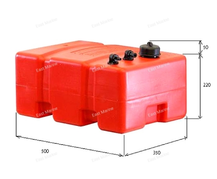 Бак топливный, 32 литра    ELFO-LT.32
