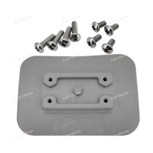 Платформа для держателя удилища на ПВХ лодку SCOTTY 0341GR серая