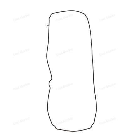 Прокладка крышки головки F80D, F100F       6FP-11193-00