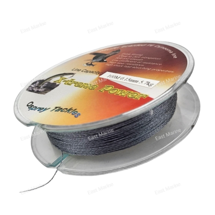 Шнур плетёный OF 0,10мм/100м/4,5кг синий/серый (OF-01045)