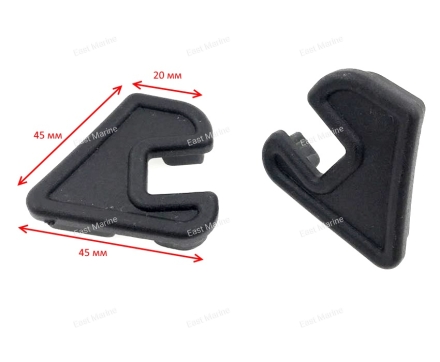 Заглушки стрингера 13 мм, к-т  100-188