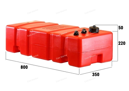 Бак топливный, 52 литра ELFO-LT.52